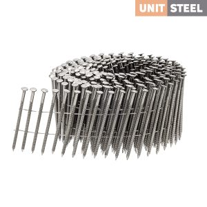 ROLSPIJKERS 2,3X55MM GERINGD/ RVS/BOLKOP VERP. 9.000
