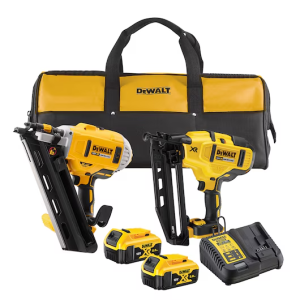 DeWalt DCK2046P2-QW Tacker set | DCN692 + DCN660 Incl. 2x 5.0Ah accu en Snellader in Tas