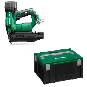 Hikoki NT1850DAW6Z accu minibradnailer in HSC IV systainer zonder accu en lader