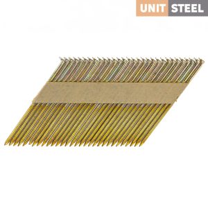 UnitSteel Stripnagels 34º RONDKOP 3,1X90mm Glad/RVS 2.010 stuks