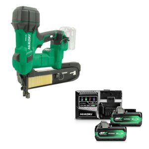 Hikoki N1808DA WQZ Accu Constructie Niettacker in doos met draagtas met 2x 5.0Ah accu en lader